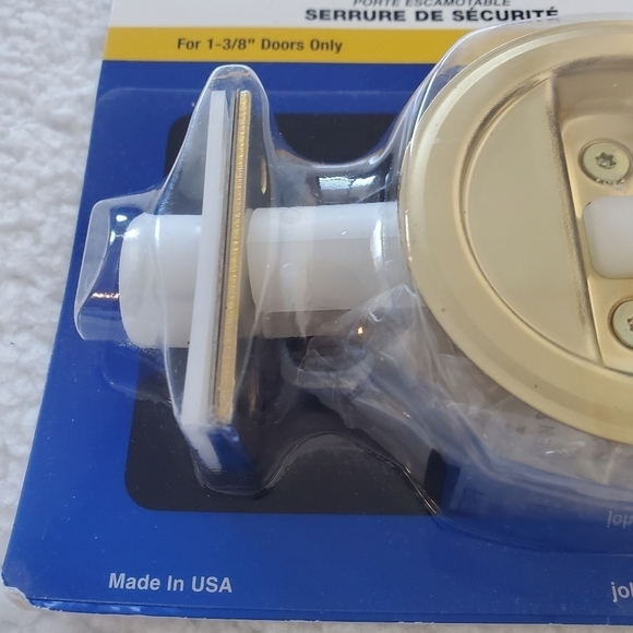 Bundle Only: Johnson Hardware Privacy Pocket Door Lock For 1 3/8” Doors Only - Picture 11 of 12